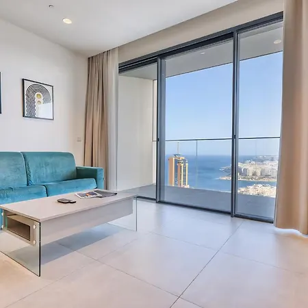 Skyline Serenity On The 25th Floor In Mercury Tower * San Ġiljan